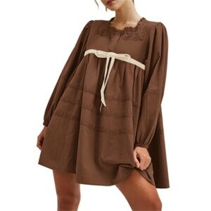Free People Babydoll Dress